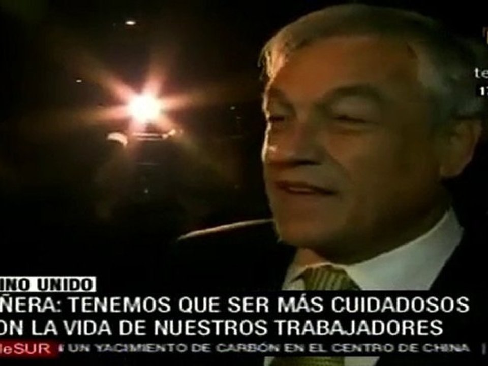 Accidente de mineros enseñó que es necesario cuidar más a los trabajadores: Piñera