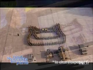 Interview de Philippe Geluck sur l'exposition "Le chat s'expose" : [2ème partie]