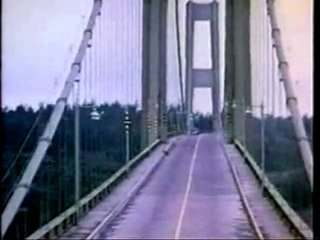Rezonansla Yıkılan Köprü - Tacoma Narrows Bridge Collapsing
