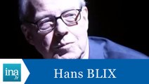 La question qui tue Hans Blix 