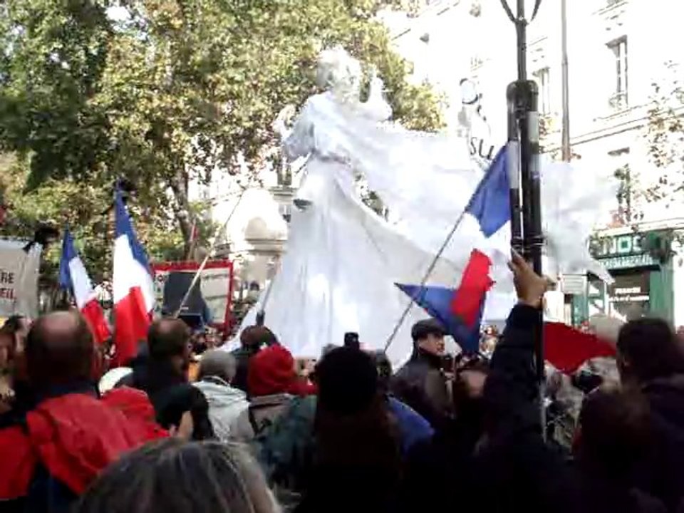 Manif contre la réforme des retraites 16 octobre 2010