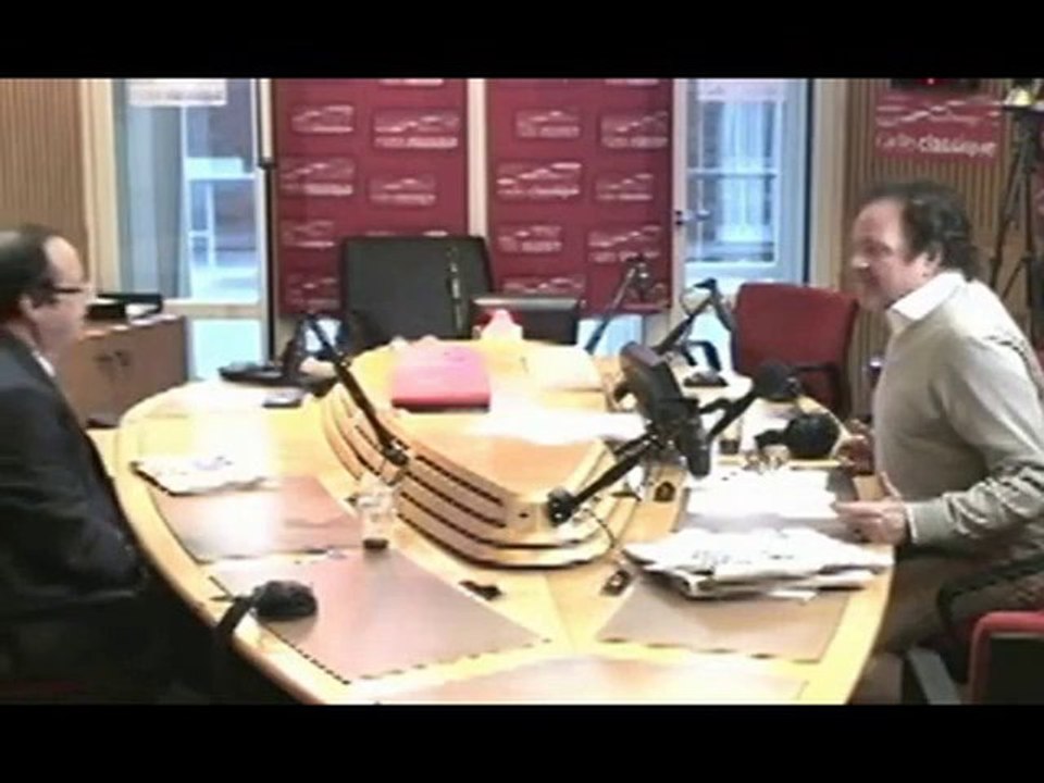 François Hollande invité sur Radio Classique - 18/10/2010