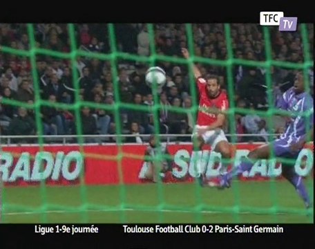 Actions Toulouse 0-2 Paris Saint Fermain