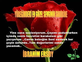 Yüreğimdeki En Güzel Sevginin Sahibine
