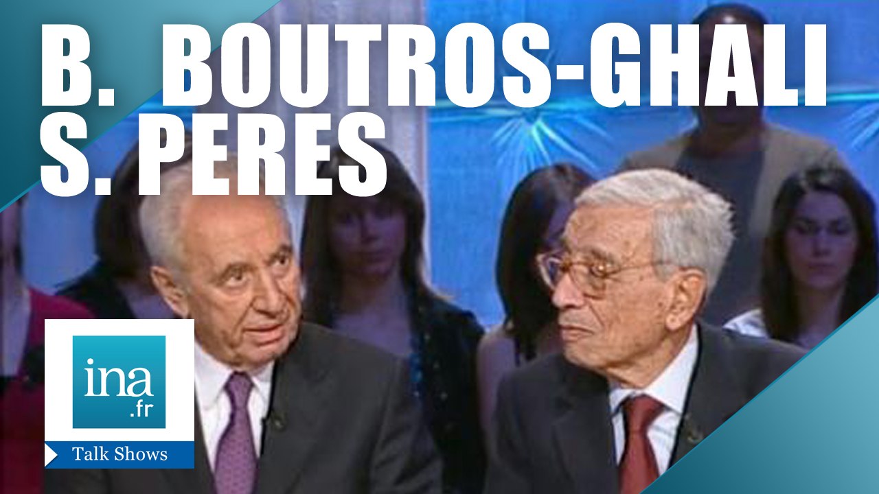 Shimon Peres et Boutros Boutros-Ghali "60 ans de conflit israélo arabe" | Archive INA