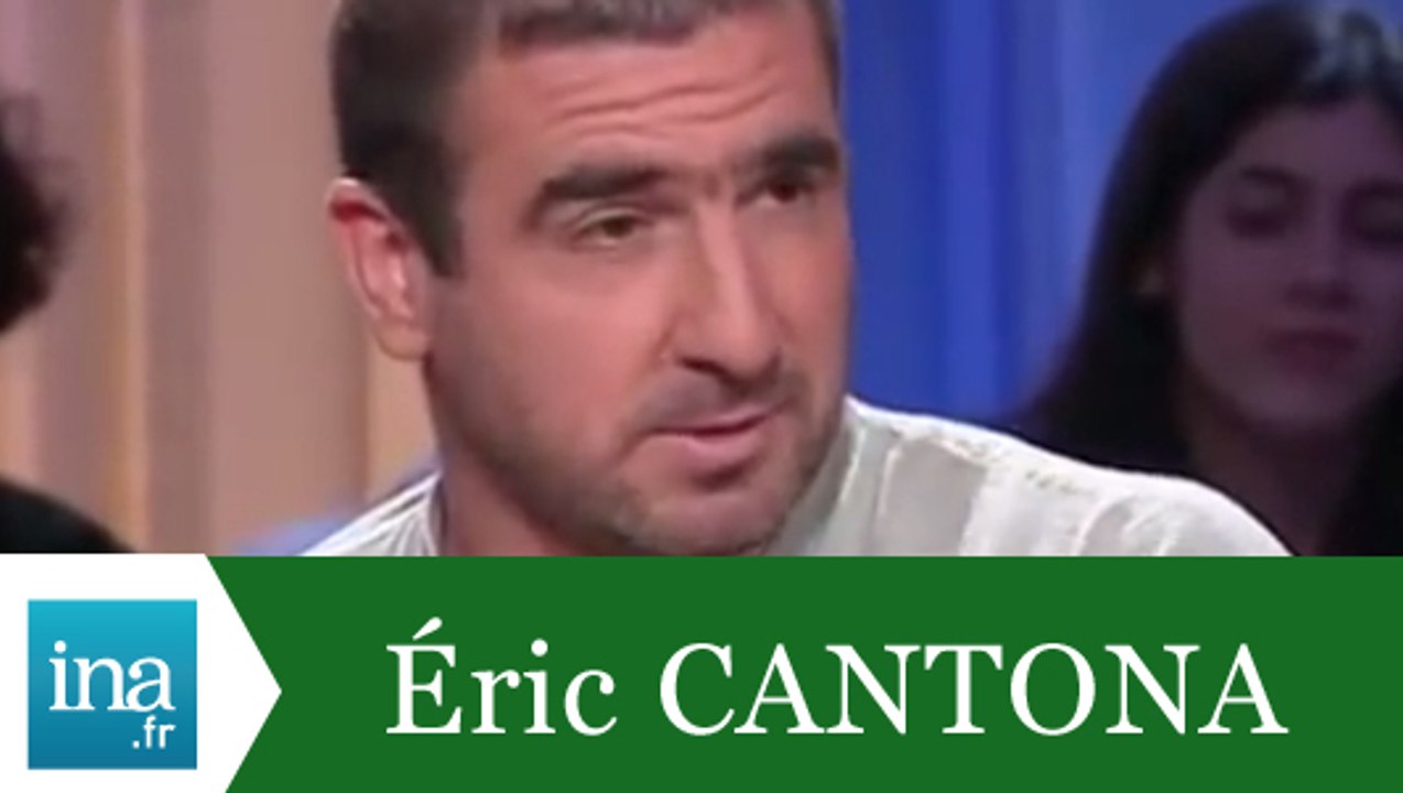 Eric Cantona "ma femme et la peinture" - Archive INA