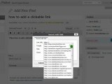 Adding A Clickable Link To A WordPress Blog Post