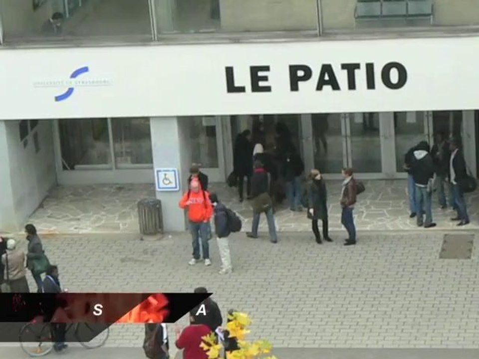Occupation Présidence de l'Université de Strasbourg (18.10)