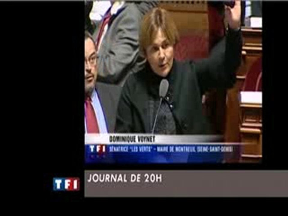 Flash ball à l'assemblée