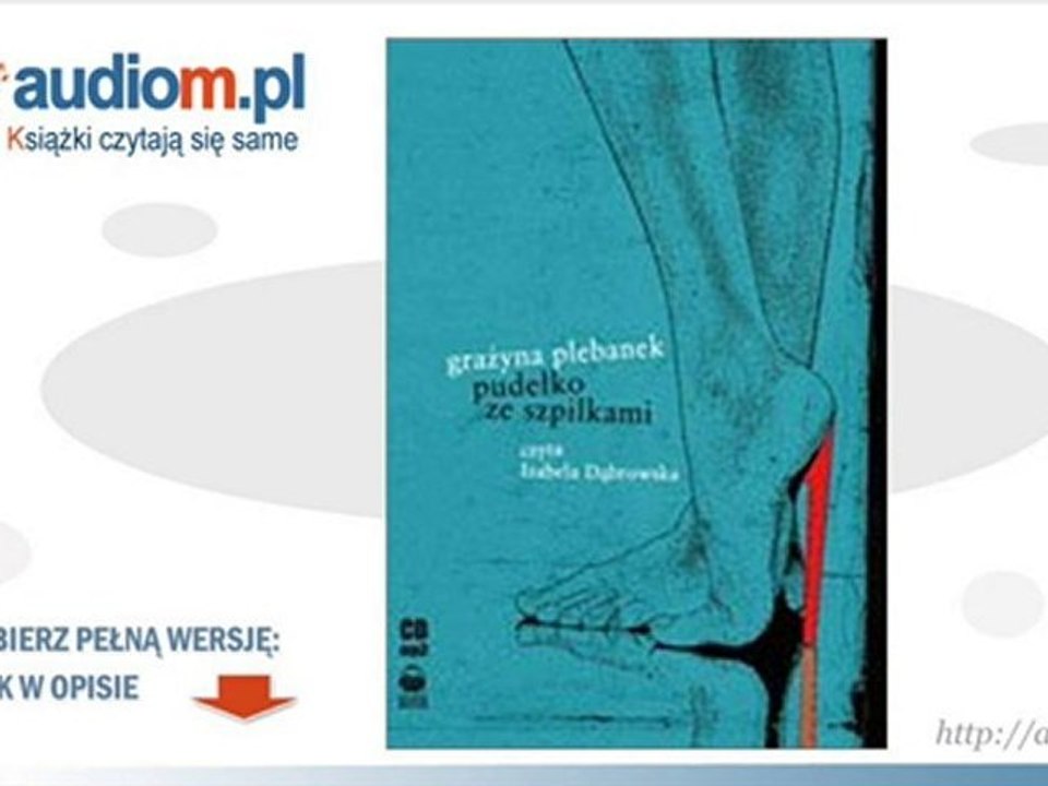 Pudełko ze szpilkami - Grażyna Plebanek - audiobook