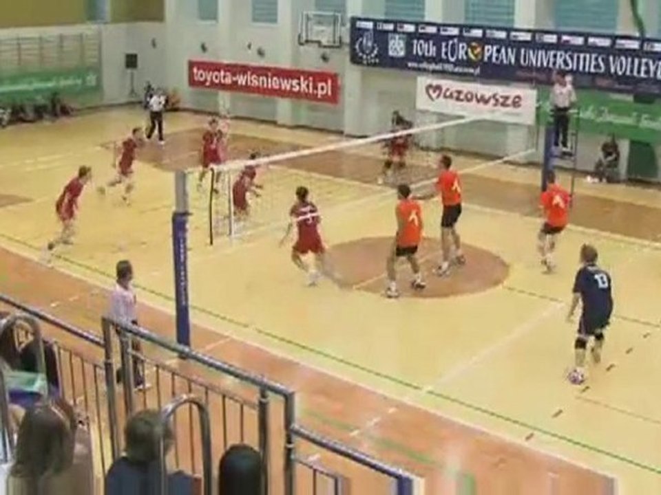 JT des sports : championnat d'europe universitaire de volley