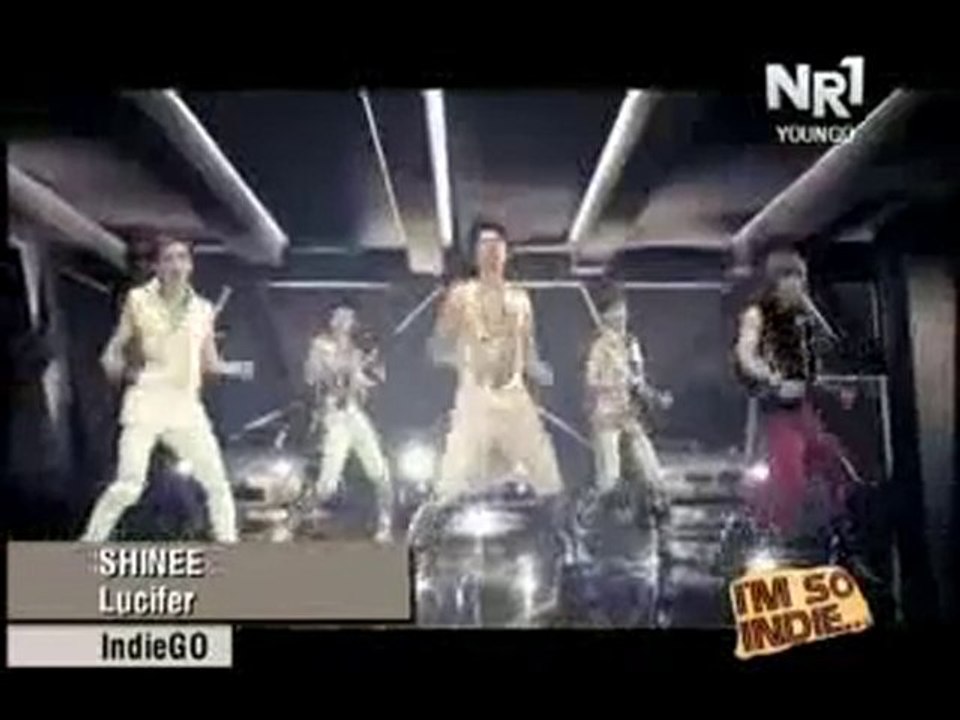 SHINee - Lucifer - Number One Tv'de