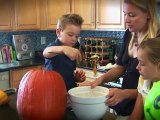 Carving Pumpkins with NY Sculptor Lynas