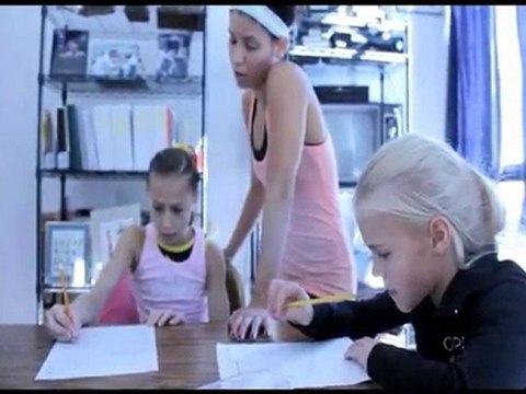 Elite-Level Young Gymnasts at North Stars Gymnastics Academy