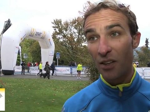 Marathon Metz Mirabelle: Eddy Riva, parrain et participant