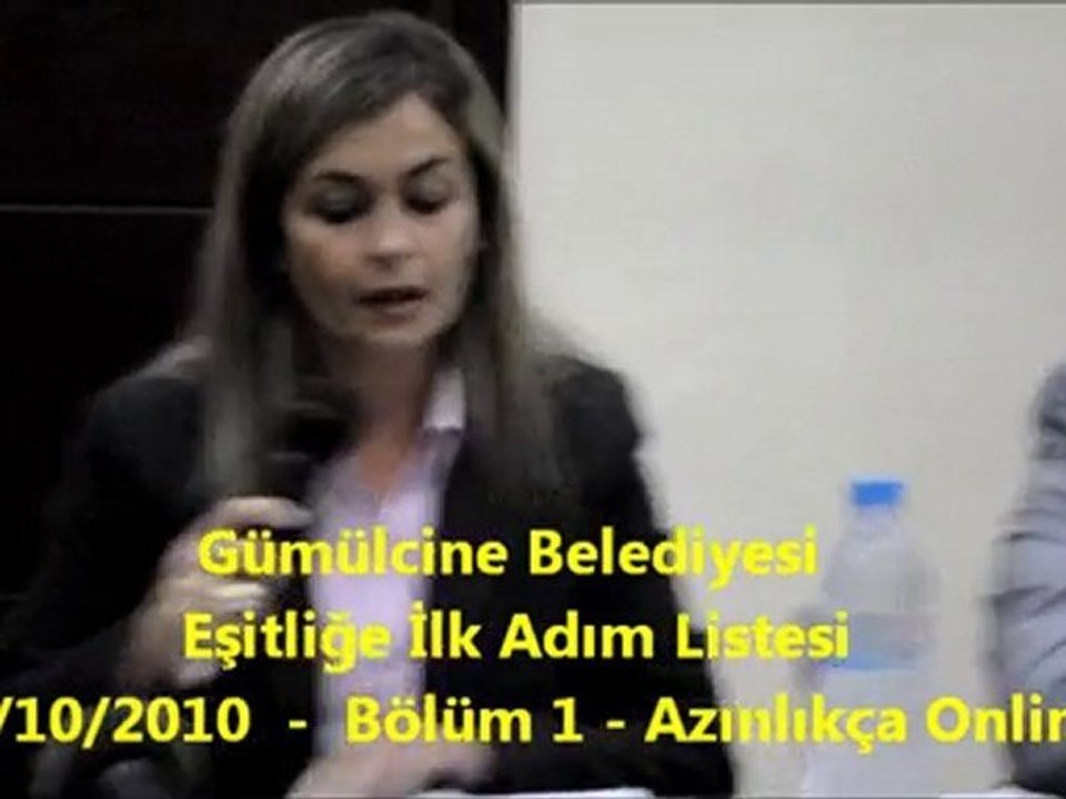 Eşitliğe İlk Adım Listesi adaylarını tanıttı - Bölüm 1