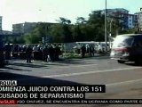 Comienza juicio contra los 151 acusados de separatismo