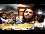 Mallika Sherawat visits snake temple in Kerala