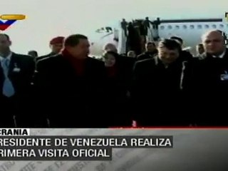 Presidente Chávez realiza visita oficial a Ucrania