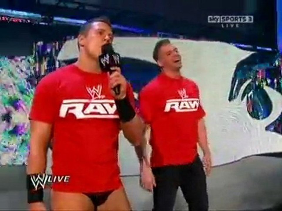 18th October 2010 WWE Monday Night RAW Part 1
