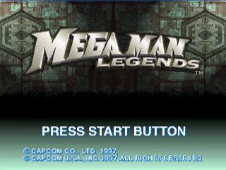 Megaman Legends [Playstation] Videotest