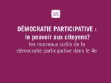 la démocratie participative: le pouvoir aux citoyens?