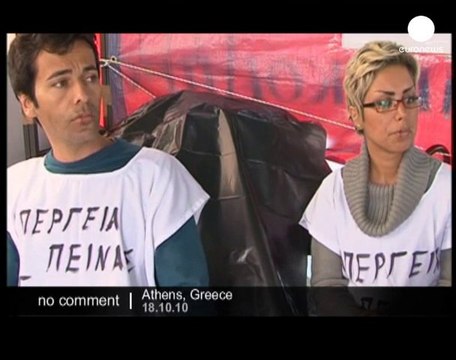 Iranian refugees go on hunger strike in Greece - no comment