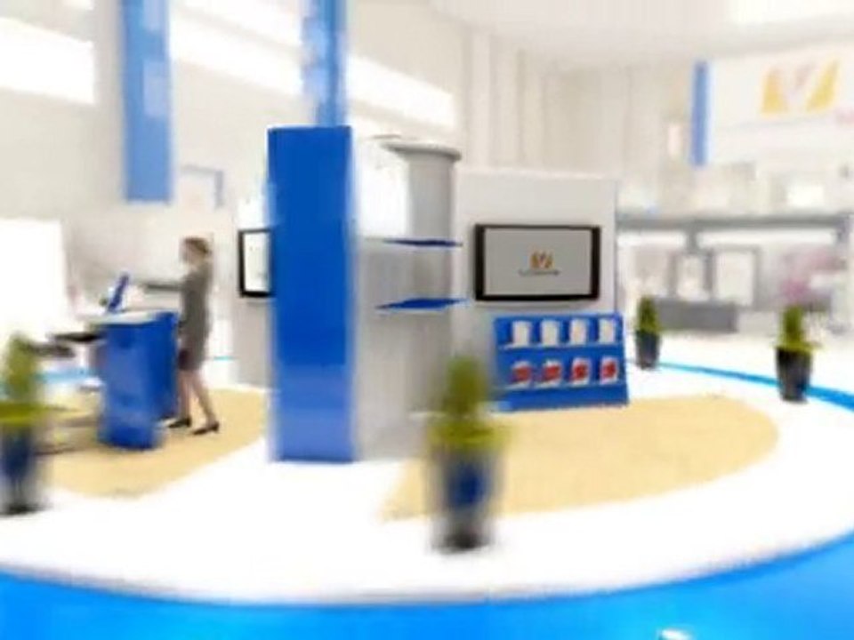 Salon virtuel en 3D