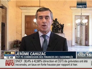 Jérôme Cahuzac - itw bfm tv 19/10/2010