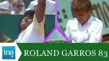 Finale Roland Garros 83 Yannick Noah - Mats Wilander - Archive INA