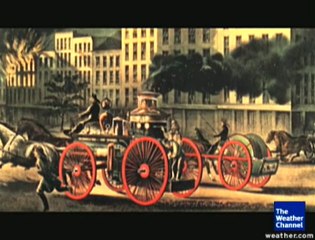 Wind Fuels Great Chicago Fire