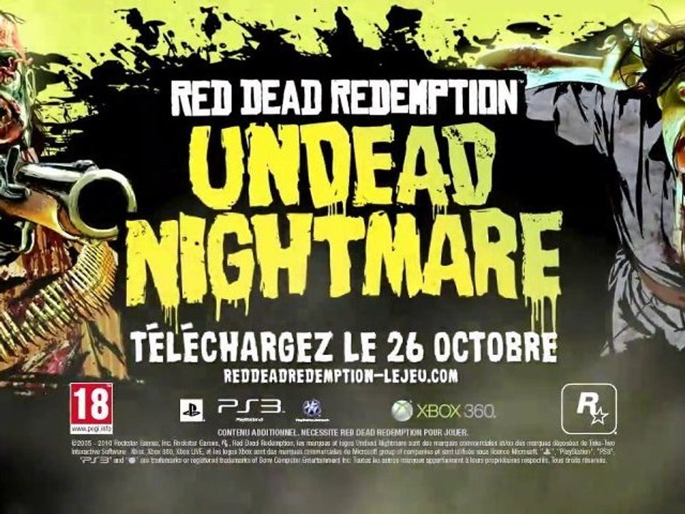 RDR Undead Nightmare - Graveyard Trailer