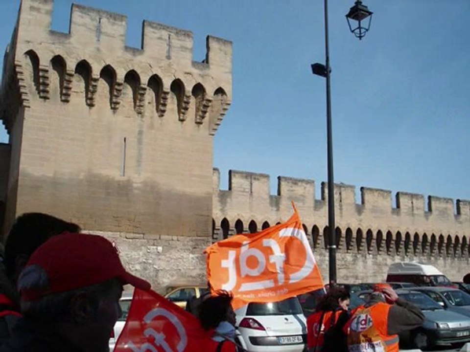 MANIFESTATION RETRAITES AVIGNON 19 OCTOBRE 2010