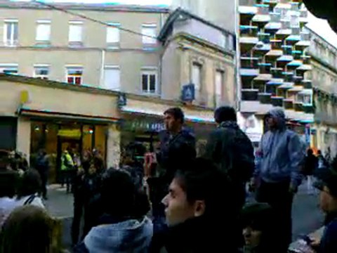 Manif 19 octobre 2010 Agen. Lycéens dans la rue !
