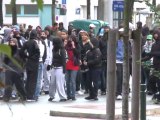 Youths clash with police near Paris