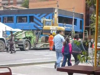 une pelleteuse grimpeur !