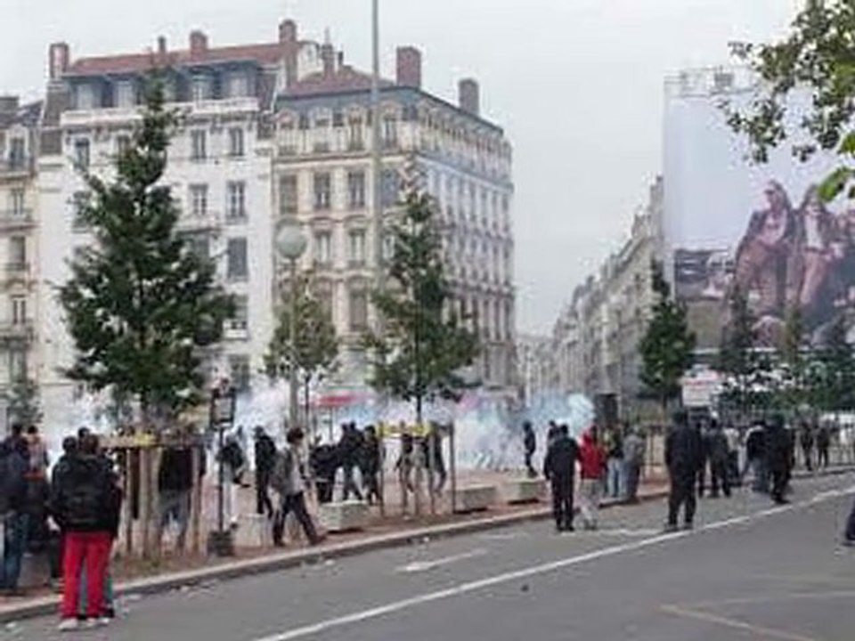 Violences urbaines à Bellecour 19/10