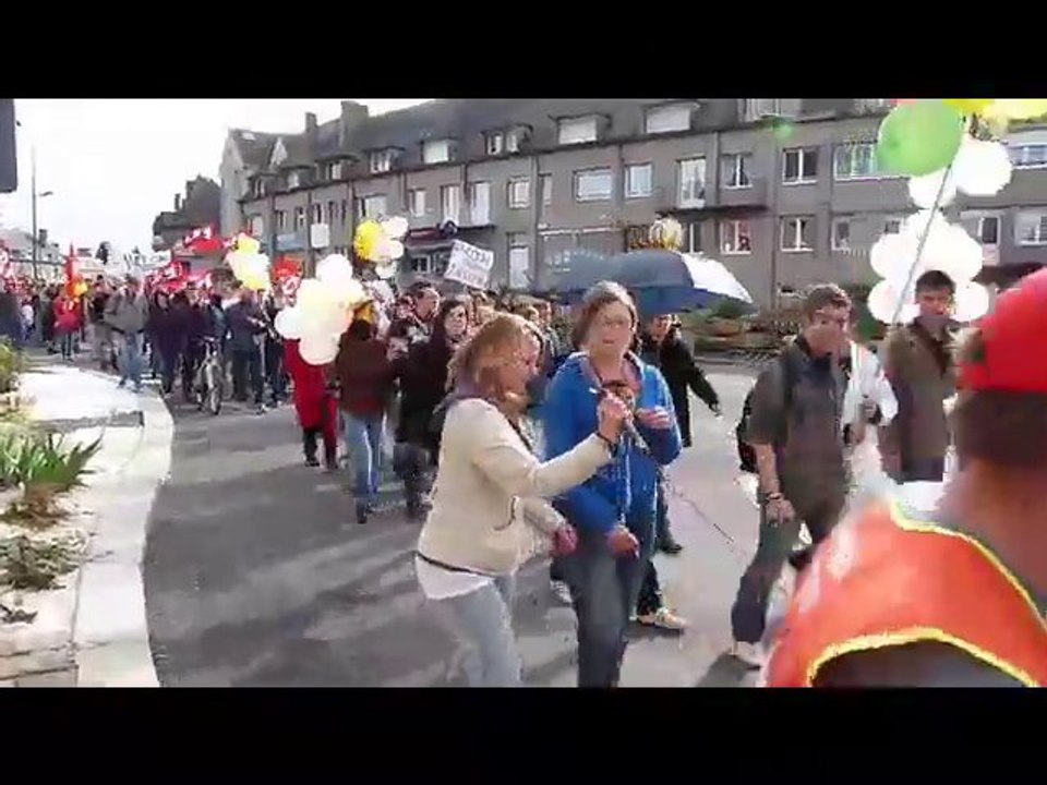 Avranches : manifestation contre la réforme des retraites