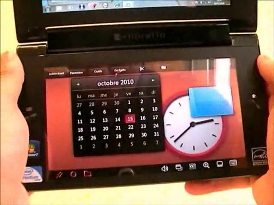 Présentation du Toshiba Libretto W100