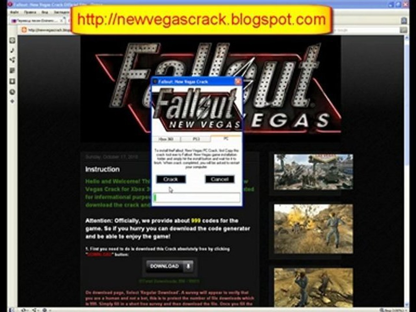 Keygen For Fallout New Vegas Free Xbox 360, PS3 and PC – Видео Dailymotion