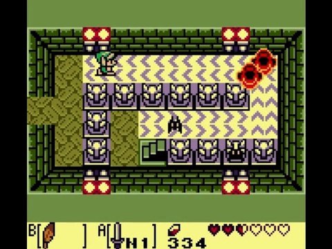 Zelda Link's Awakening DX 5) La cave aux clés