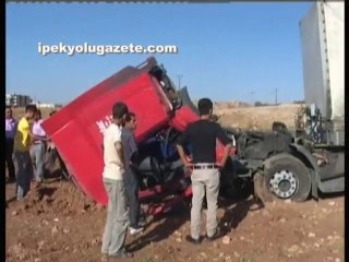 Tır Devrildi 1 Yaralı - Nusaybin Haber - www.ipekyolugazete.