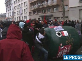 Lyon: le message des manifestants terni par les casseurs