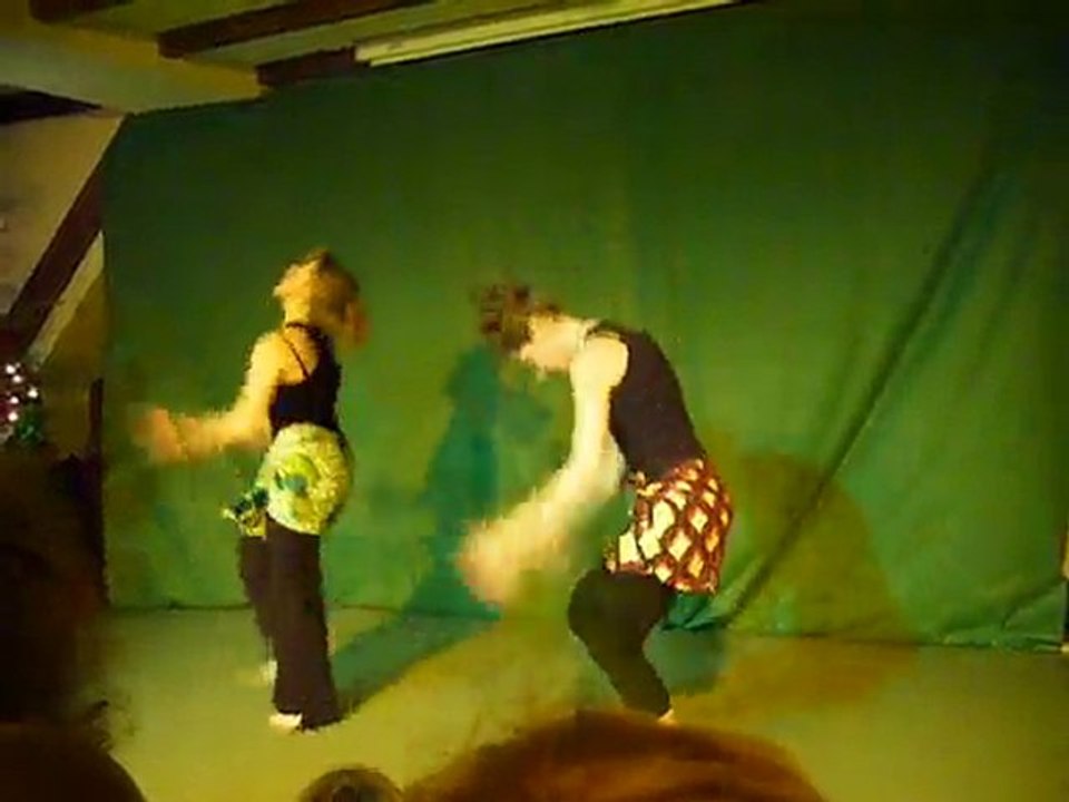 Spectacle de danse africaine après un stage de 2 jours