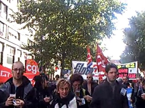 GREVE ET MANIFESTATION POUR LA DEFENSE DES RETRAITES