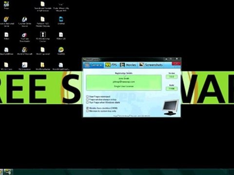 How to get Fraps 3.2.2 for free [Voice Tutorial]