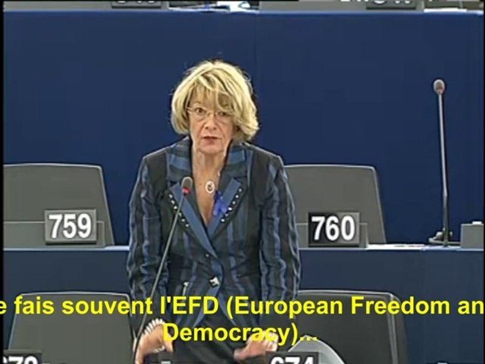 Le "dentier" de l'eurodéputé