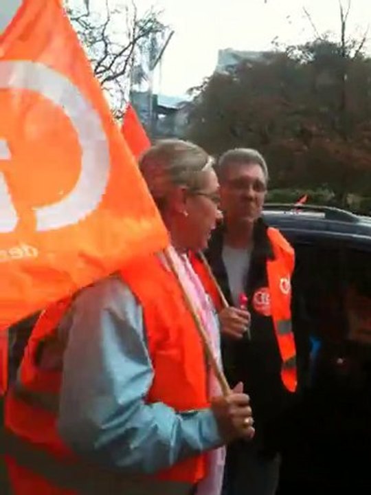 Manifestation à Paris 19 octobre 2010 CFDT