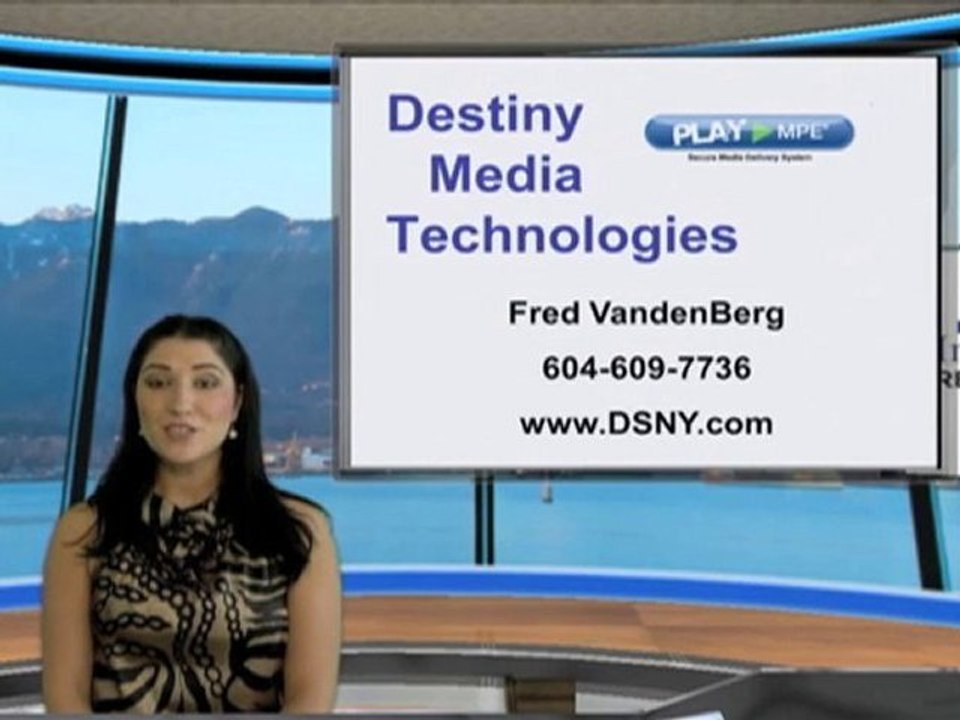 Steven Vestergaard, Chairman and CEO, Destiny Media Technolo