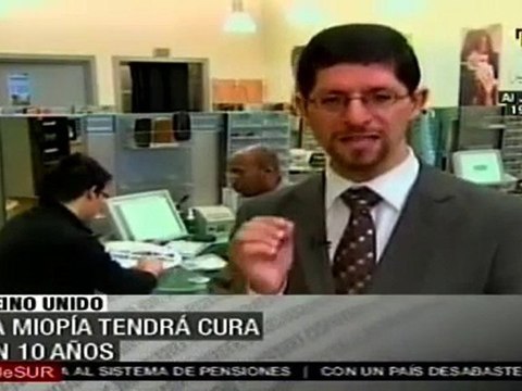 Científicos británicos avanzan en investigaciones para curar miopía